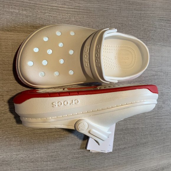 Crocs Crocband Full Force Clog White/ Red Men - Picture 6 of 8